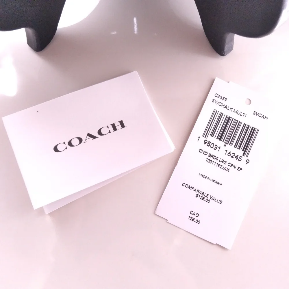 Disney × Coach Cinderella Birds Zipper Clutch - Picture 10 of 11